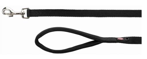 10211 Experience adjustable leash, L–XL: 2.00 m/25 mm, black