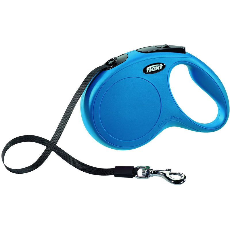 11712 flexi New CLASSIC, tape leash, M: 5 m, blue