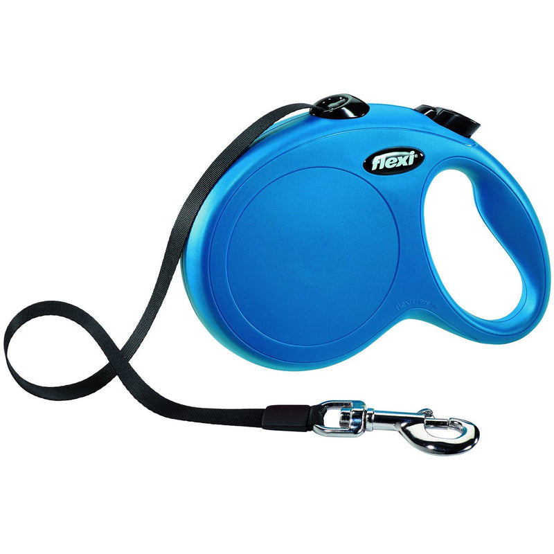 11722 flexi New CLASSIC, tape leash, L: 5 m, blue