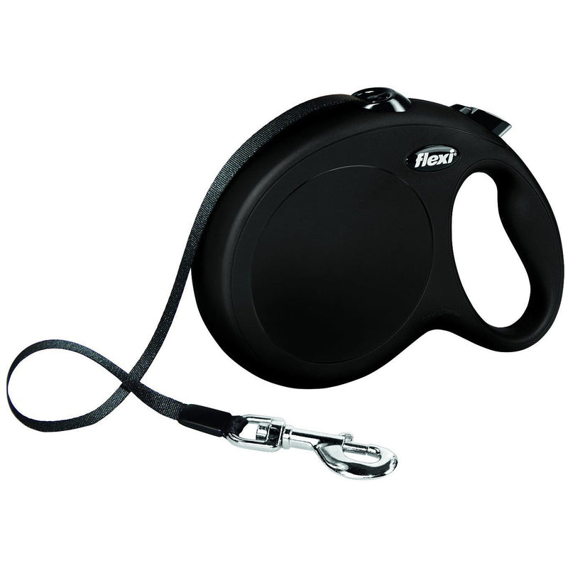 11731 flexi New CLASSIC, tape leash, L: 8 m, black