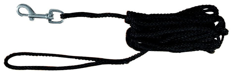 19751 Tracking leash, 5 m/diam. 5 mm, black