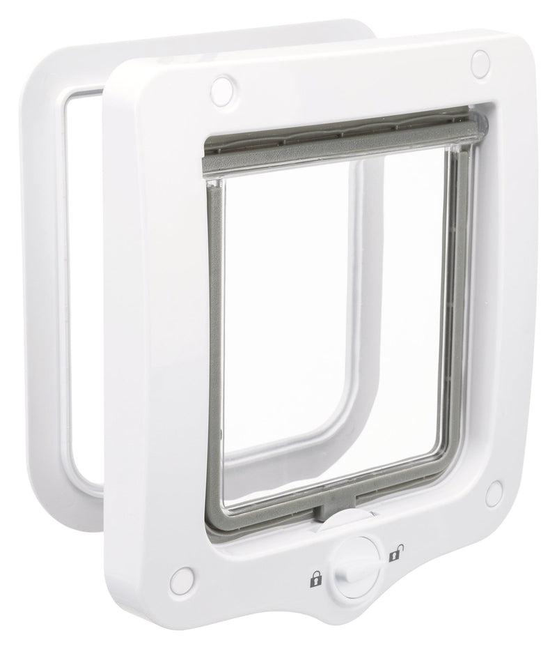 44201 2-Way cat flap, 20 x 22 cm, white