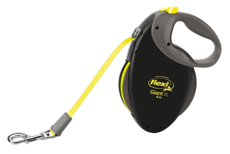 21409 flexi GIANT PROFESSIONAL, tape lead, L: 10 m, black/neon yellow