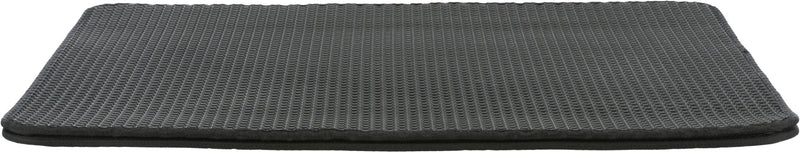 40366 Cat litter tray sieve-mat, EVA, 58 - 75 cm, black