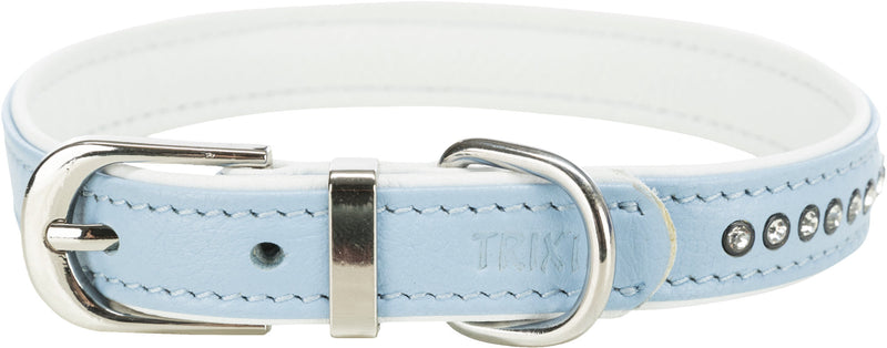 19026 Active Comfort collar with rhine stones, XSS: 2024 cm/12 mm, light blue