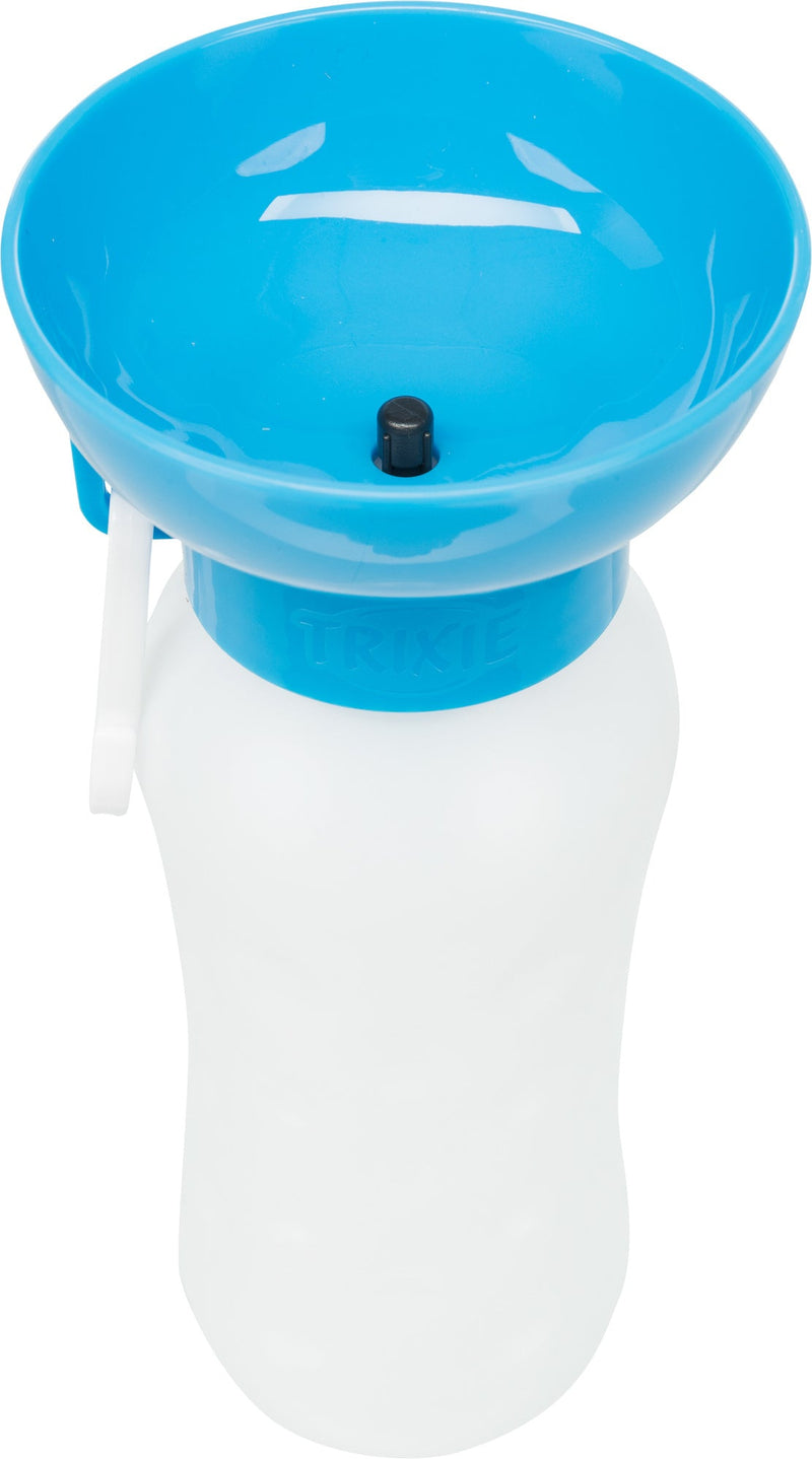 24609 Bottle with bowl, plastic, 0.55 l