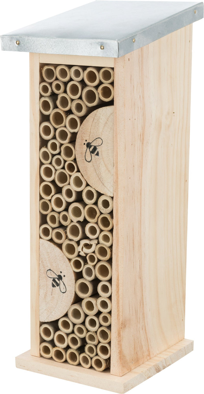 59510 Bee hotel, wood, 11 x 30 x 14 cm