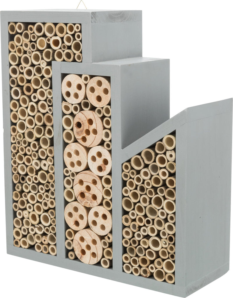 59509 Bee hotel, wood, 30 x 35 x 12 cm