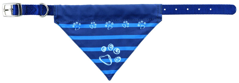 30920 Nylon collar with neckerchief, XS: 19-24 cm/10 mm, indigo