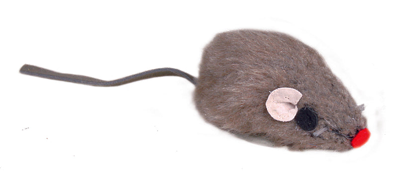 4139 160 plush mice with bell, 5 cm