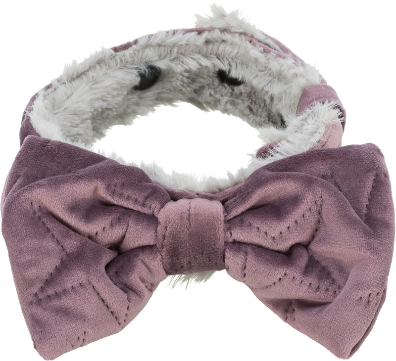 927312 Xmas collar with bow, M-L: 40-55 cm/40 mm