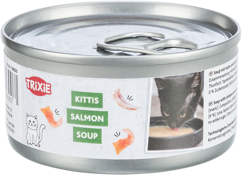 42692 Soup with chicken & salmon, 4 x 80 g