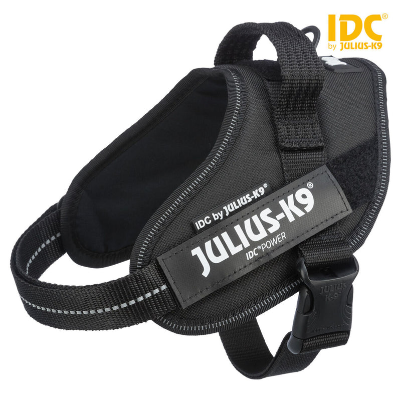 14831 Julius-K9 IDC Powerharness, Mini/M: 49-67 cm/22 mm, black