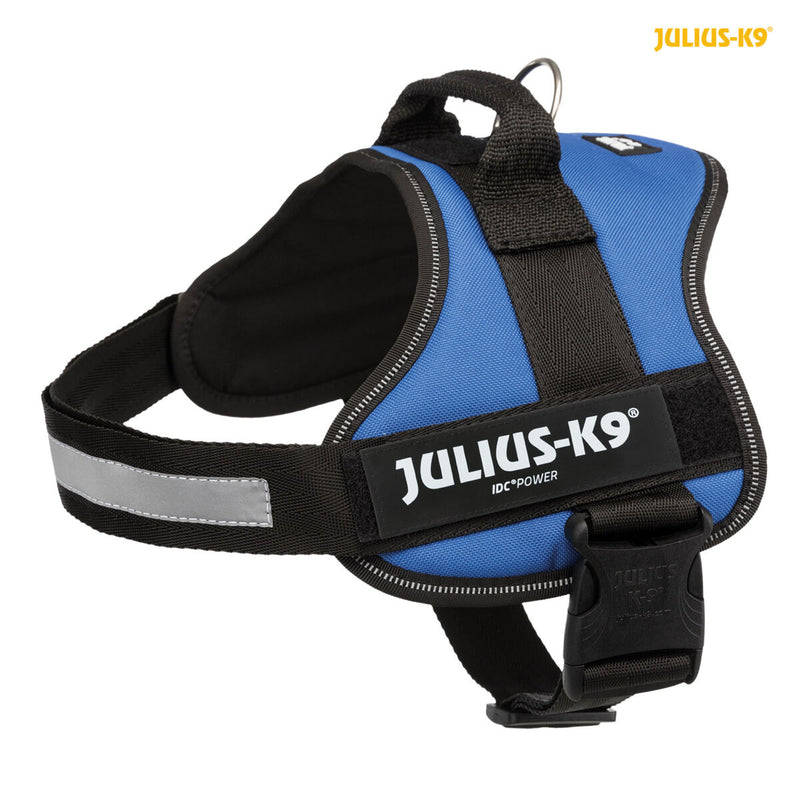 150602 Julius-K9 Powerharness, 3/XL-XXL: 82-116 cm/50 mm, blue