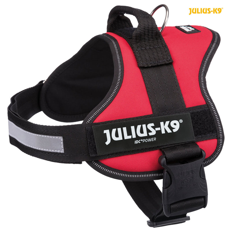 150603 Julius-K9 Powerharness, 3/XL-XXL: 82-116 cm/50 mm, red