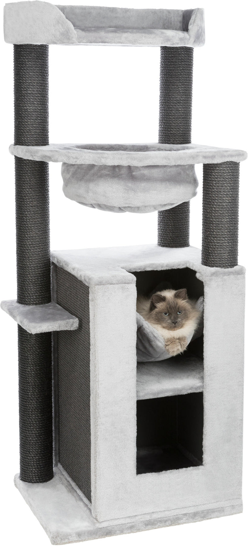 44673 Leandro scratching post XXL, 163 cm, light grey