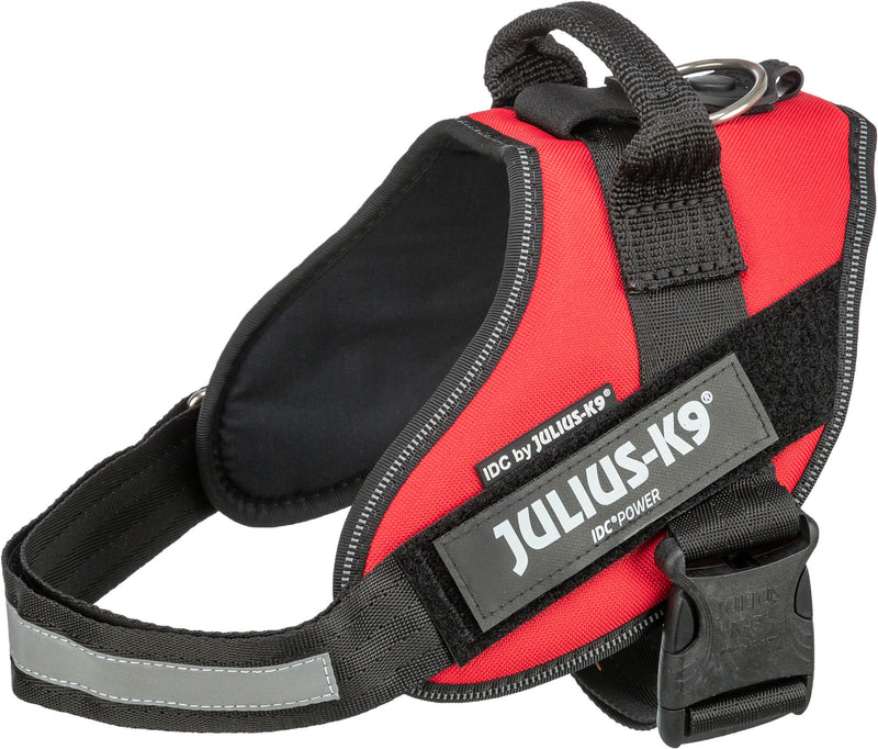 14863 Julius-K9 IDC Powerharness, 2/L-XL: 71–96 cm/50 mm, red