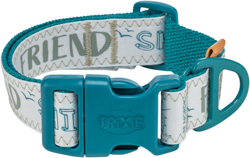 1748002 BE NORDIC collar, extra wide, XSÃ¢â‚¬â€œS: 25Ã¢â‚¬â€œ36 cm/25 mm, petrol