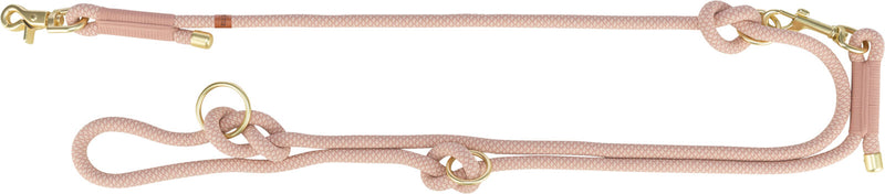 1985307 Soft Rope adjustable lead, L-XL: 2.00 m/diam 13 mm, pink/light pink