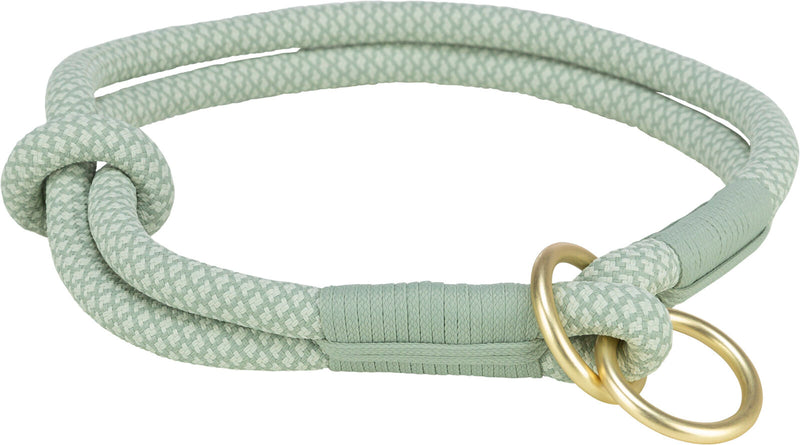 1984216 Soft Rope semi-choke, XS: 25 cm/diam 6 mm, sage/mint