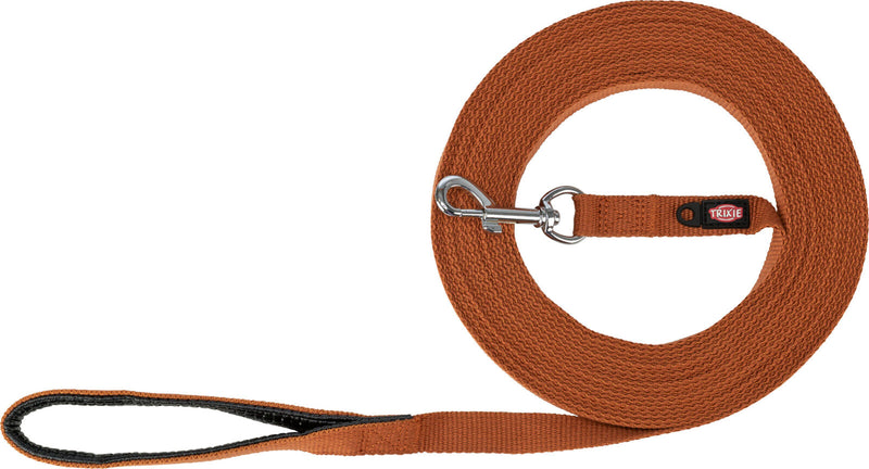 19915 Tracking lead, cotton, M: 10 m/20 mm, rust