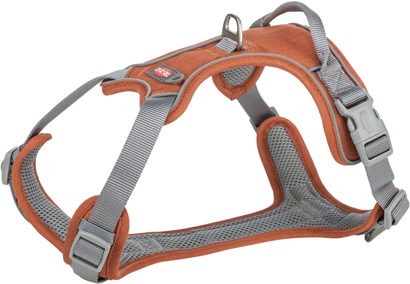 1996530 Premium active harness, L: 69-87 cm/25 mm, rust