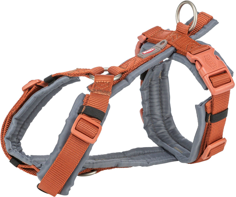 1997530 Premium trekking harness, XL: 80-97 cm/25 mm, rust/graphite