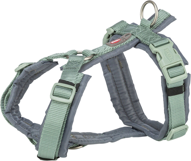 1997234 Premium trekking harness, M: 53-64 cm/20 mm, sage/graphite