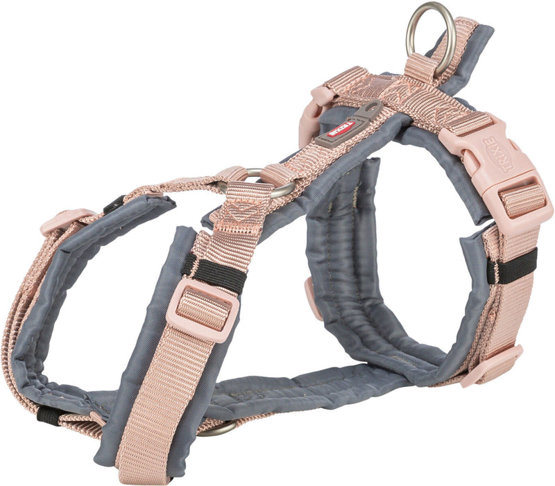 1997035 Premium trekking harness, S: 36-44 cm/15 mm, blush/graphite