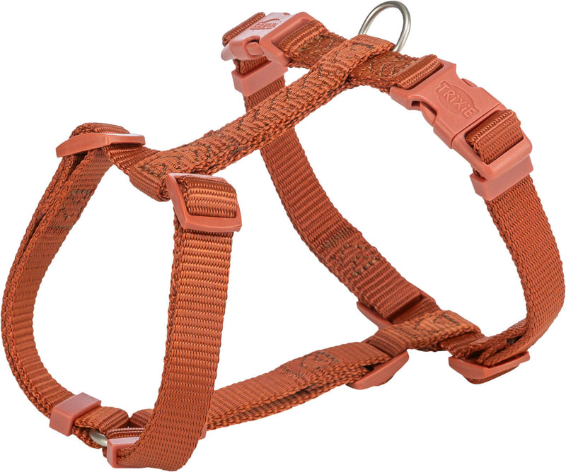 204830 Premium H-harness, XXS-XS: 20-32 cm/10 mm, rust