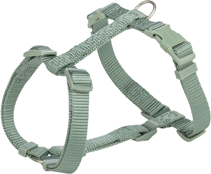 203334 Premium H-harness, S-M: 42-60 cm/15 mm, sage