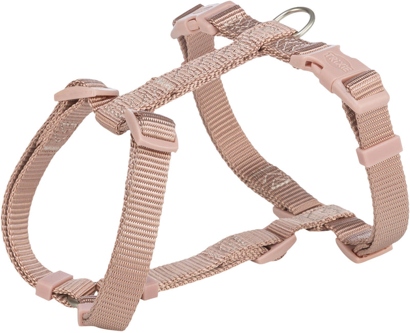 204835 Premium H-harness, XXS-XS: 20-32 cm/10 mm, blush