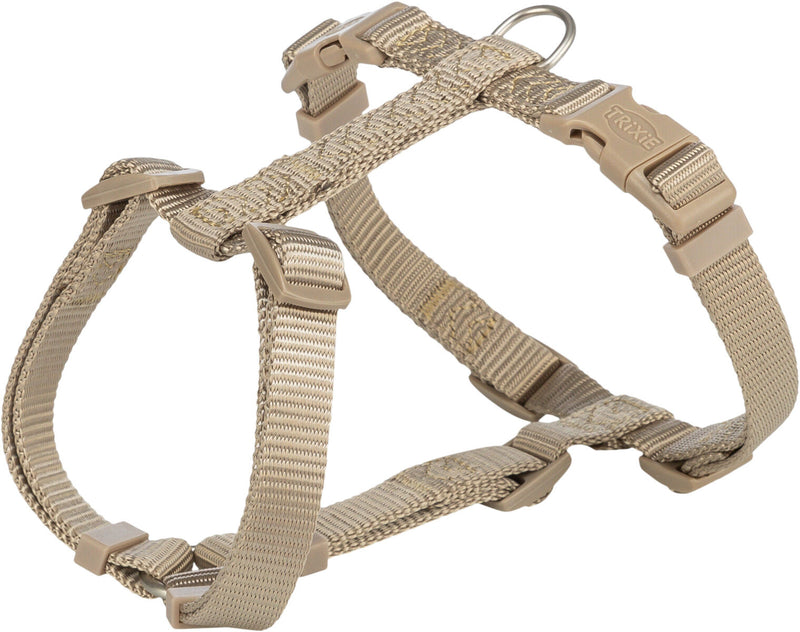 203336 Premium H-harness, S-M: 42-60 cm/15 mm, sand