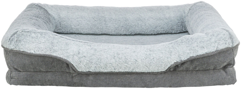 374051 Lino vital bed, square, 90 x 65 cm, grey/light grey