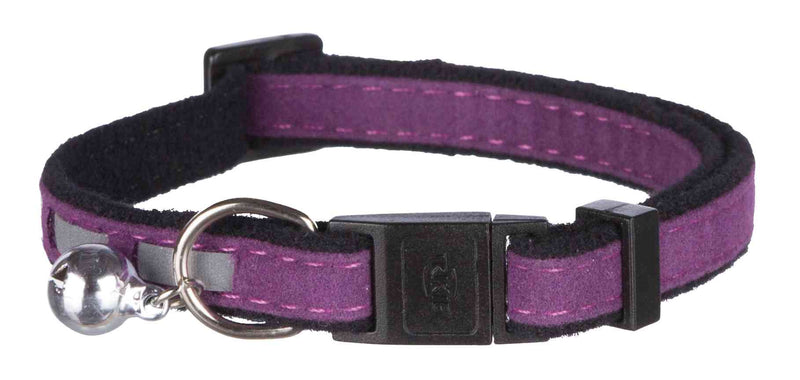 4172 Cat collar, reflective, velvet