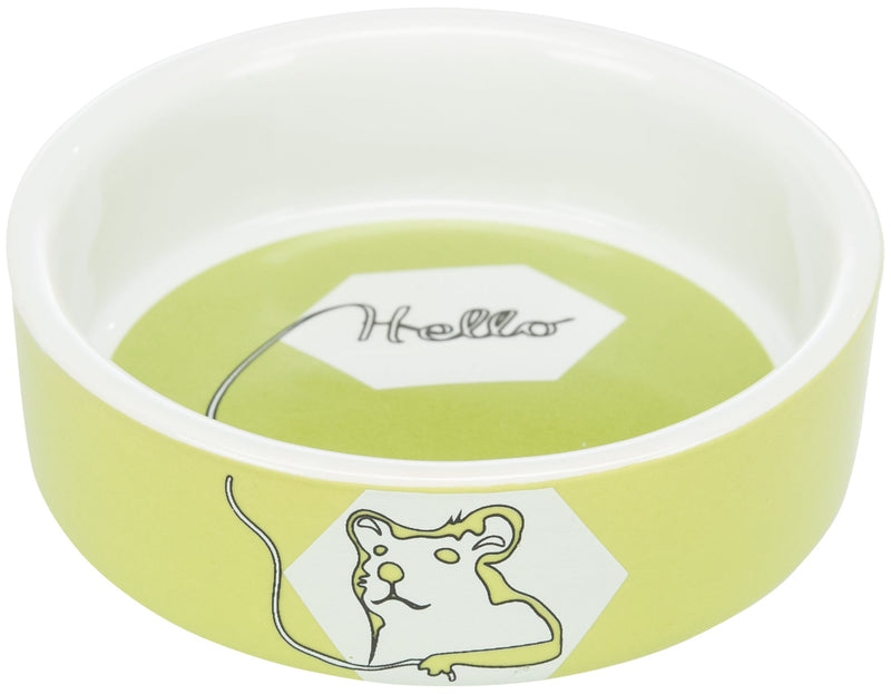 60734 Bowl, comic hamster, ceramic, 90 ml/-Â· 8 cm