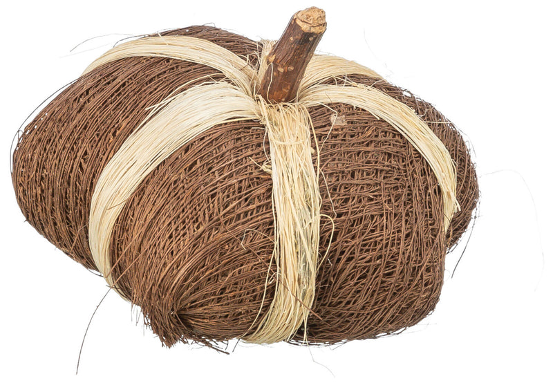 61814 Pumpkin, coco fibres, 9 x 6 cm