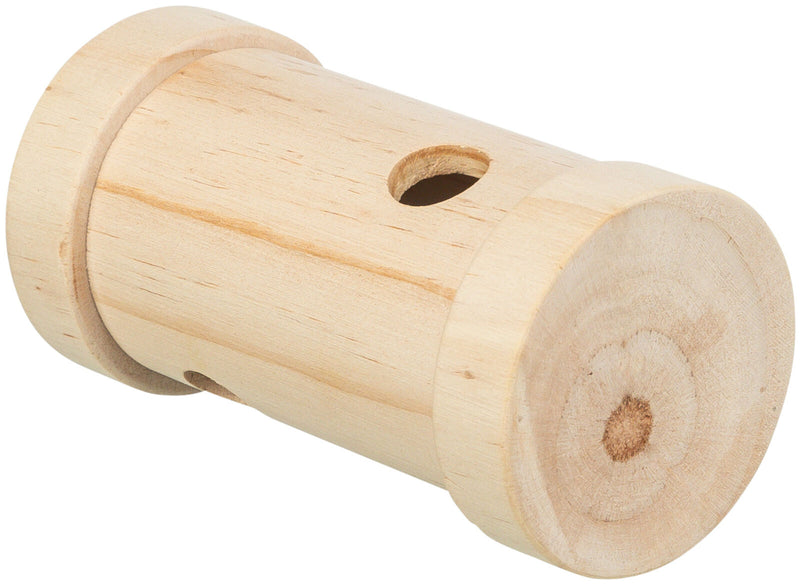 62822 Snack Roll, wood, untreated,  6 x 11 cm