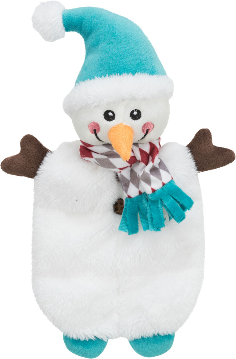 92570 Xmas snowman, dangling toy, plush, 31 cm