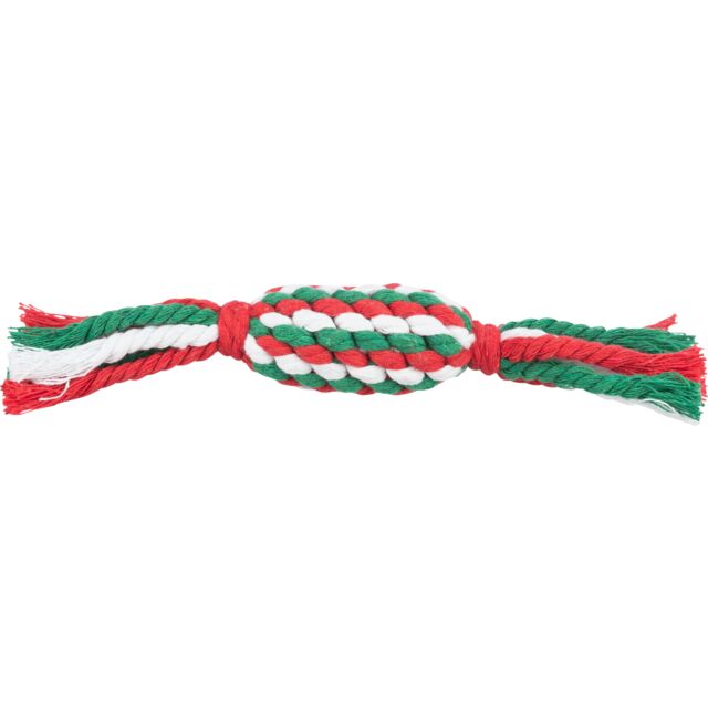 92596 Xmas Playing Rope Candy, rope, 24 cm