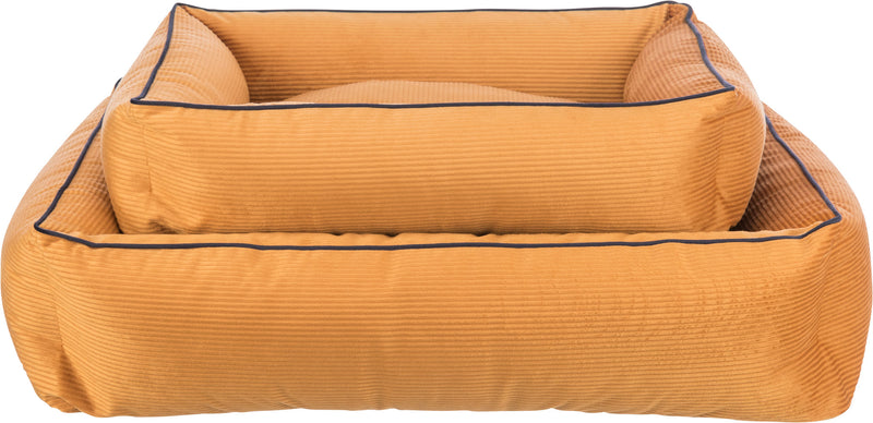 37676 Romy bed square, 75 X 60 cm, ochre