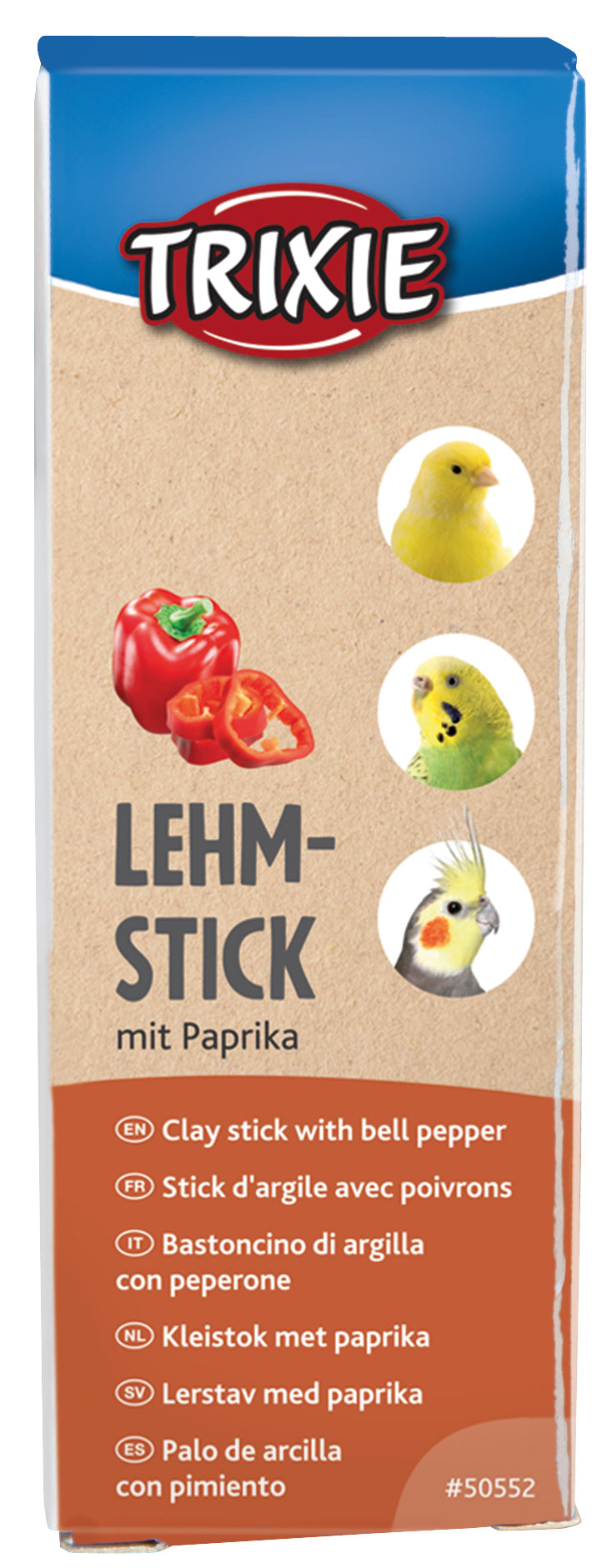 50552 Clay stick with bell pepper, 2 pcs./250 g