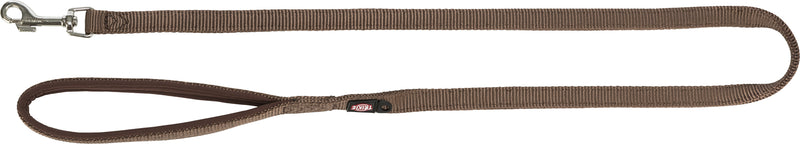 200126 Premium leash, XS-S: 1.20 m/15 mm, hazelnut